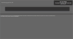 Desktop Screenshot of hamburg-games.de